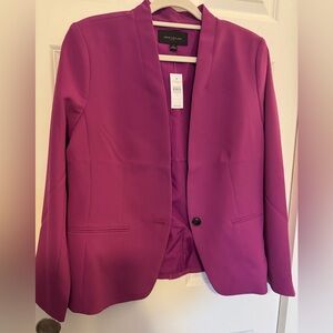 NEW with tags - Ann Taylor Factory - Blazer - fuschia pink - 14